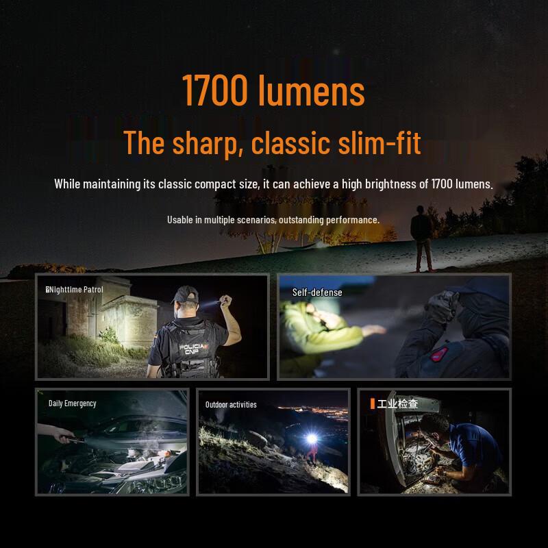 Fenix PD32R High-Power Tactical Flashlight