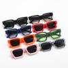 Mode Vintage Marke Quadrat Sonnenbrille Frauen Männer Retro Kleine Schwarze Sonnenbrille Unisex Ins Beliebte Shades Brillen UV400