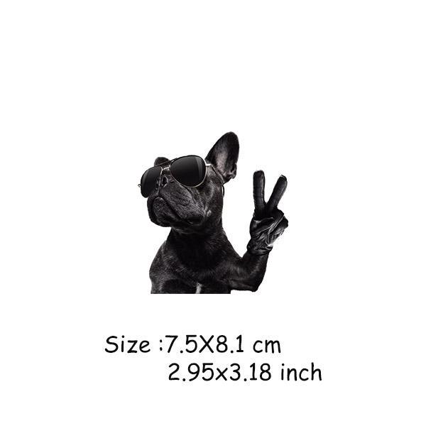 Small Punk Skull Iron Patch For Clothing Stickers On T-shirt Vinyl Thermal Transfer For Clothes DIY Appliques Thermal Press