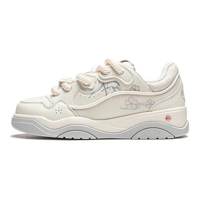 Li Ning Journey 2.0 Thick Sole Boosting Sneakers Women Sneakers Off-White AGCU092-10
