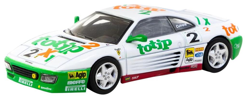 Speedmaster Japan TARMACWORKS Scale Ferrari 348 Challenge 1993 Paolo Cutrera Finished Model 1/64 T64-082-93CHA02