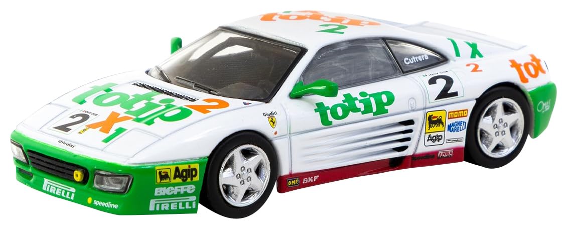 

Speedmaster Japan TARMACWORKS Scale Ferrari 348 Challenge 1993 Paolo Cutrera Finished Model 1/64 T64-082-93CHA02