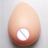 New Silicone Breast Form Waterdrop Shaped Fake Breast Self-Adhesive Padded Bra for Transgender