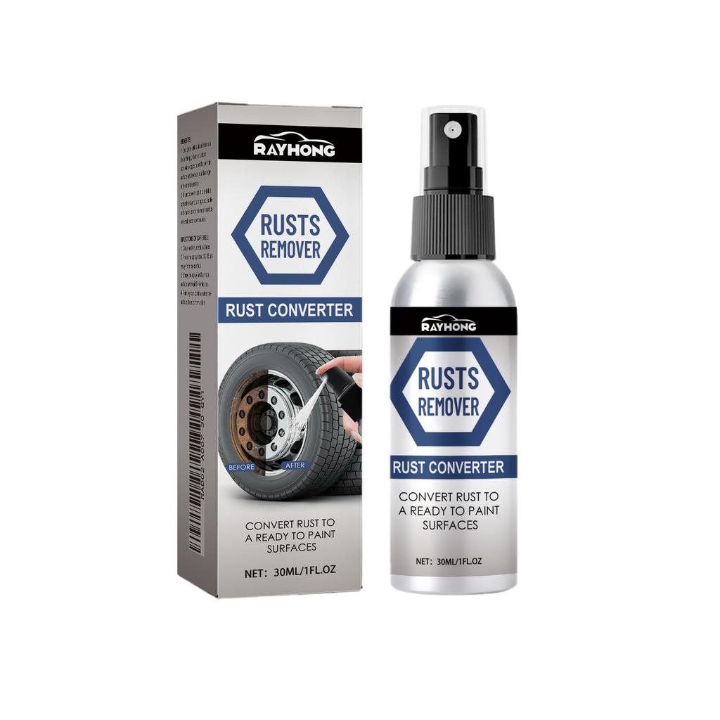 30ML Multi Purpose Rust Remover Spray Metal Surface Chrome Painter Car Iron Powder Cleaning Spray Anti Rust Inhibitor