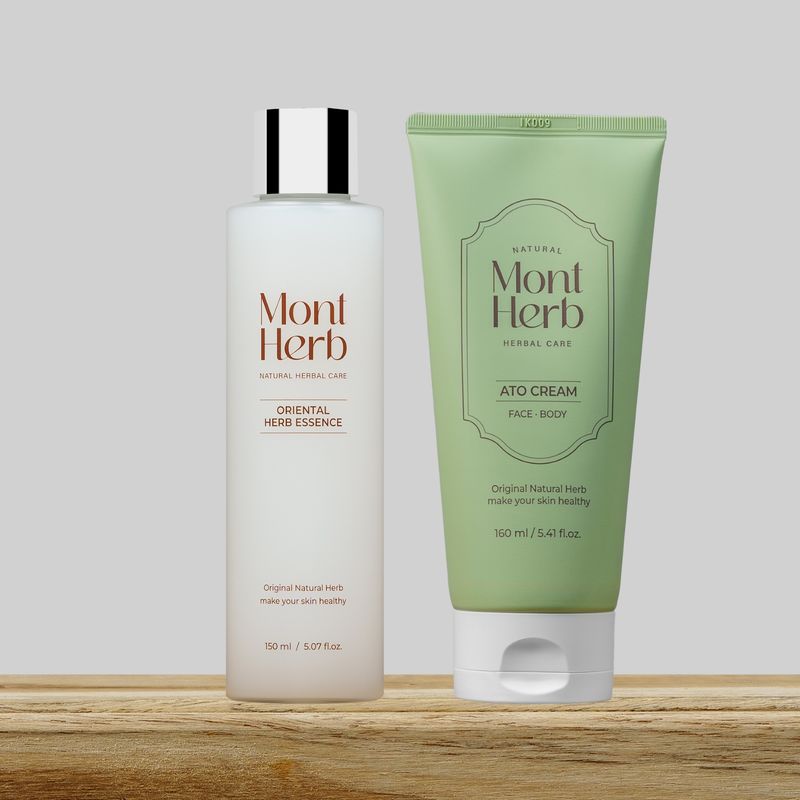 Basic Starter 2-Piece Set (Essence 150ml + Ato Cream 160ml)