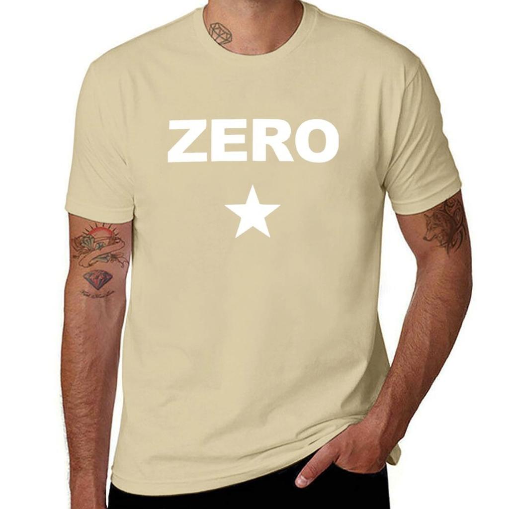 Smashing Pumpkins Zero T-Shirt Customs Boys Animal Print Plain Black T Shirts Men