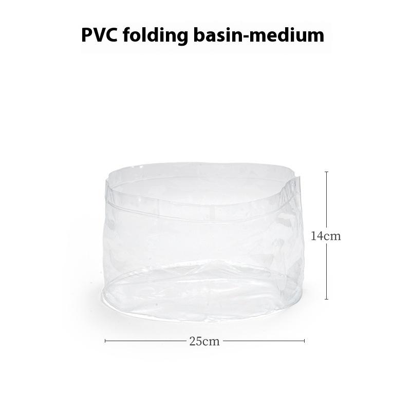 Outdoor Portable Clear Wash Basin Folding Dish Tub Sink Backpacking Kitchen Wash Fruit Camping Hiking Food Storage Container