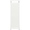 Firewood Rack White 60x28x90 cm Cold Rolled Steel