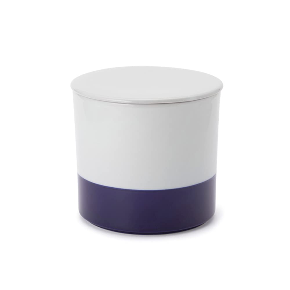 

Kamoshika Douguten Miso Storage 1600ml x Made in Ceramic Miso Airtight Miso Container, Capacity, Dimensions 16 H14cm, Japan, Jar, (Indigo Jar)