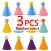 6pcs Pet Party Hat Colorful Mini Party Hats for Stuffed Animals Pet- Assorted Birthday Hats for Doll Dogs Cats Rabbits Puppies