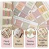 5 Sheet/set Sticky Notes Laminated Bible Tabs Morandi Bible Labels Tabs Bible Index Tabs  Office