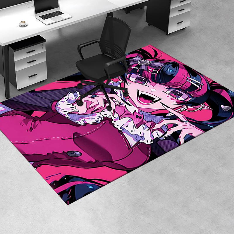 

Monster High Charming Anime Girl Chair Mat: Cute Home Decor , Sofa Carpet , Office Rug Gift for Any Room.1237a 60cm by 90cm