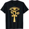 Eye of Horus Egyptian Ankh Ancient Egypt Egyptologist T-Shirt BNI Mens Womens Tank Top Sweatshirt Hoodie Longsleeve Black
