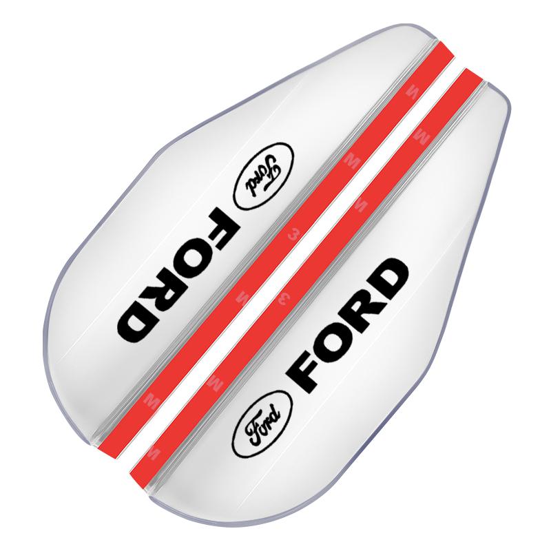 

2Pcs Car Rear View Side Mirror Rain Board Eyebrow Guard Sun Visor Sticker For Ford Mustang ST line Mondeo Fiesta Escape Kuga Ecosport Ranger EXplorer Ford белый