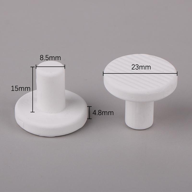 Fish Tank Coral Base T Shaped Aquarium Coral Support Ceramic Stand Plug Reproduction Base Coral Frag Rack