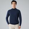 New Semi-turtleneck Cashmere Sweater Thickened Pullover Sweater Loose Inside with Wool Base
