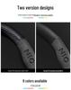 Nio EC6/ES6/ES8/ET7 Suede Carbon Fiber Steering Wheel Cover