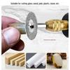 10-Piece 22mm Diamond Grit Cutting Discs for Electric Grinder - Suitable for Jade, Amber, Gemstones, and Stone.