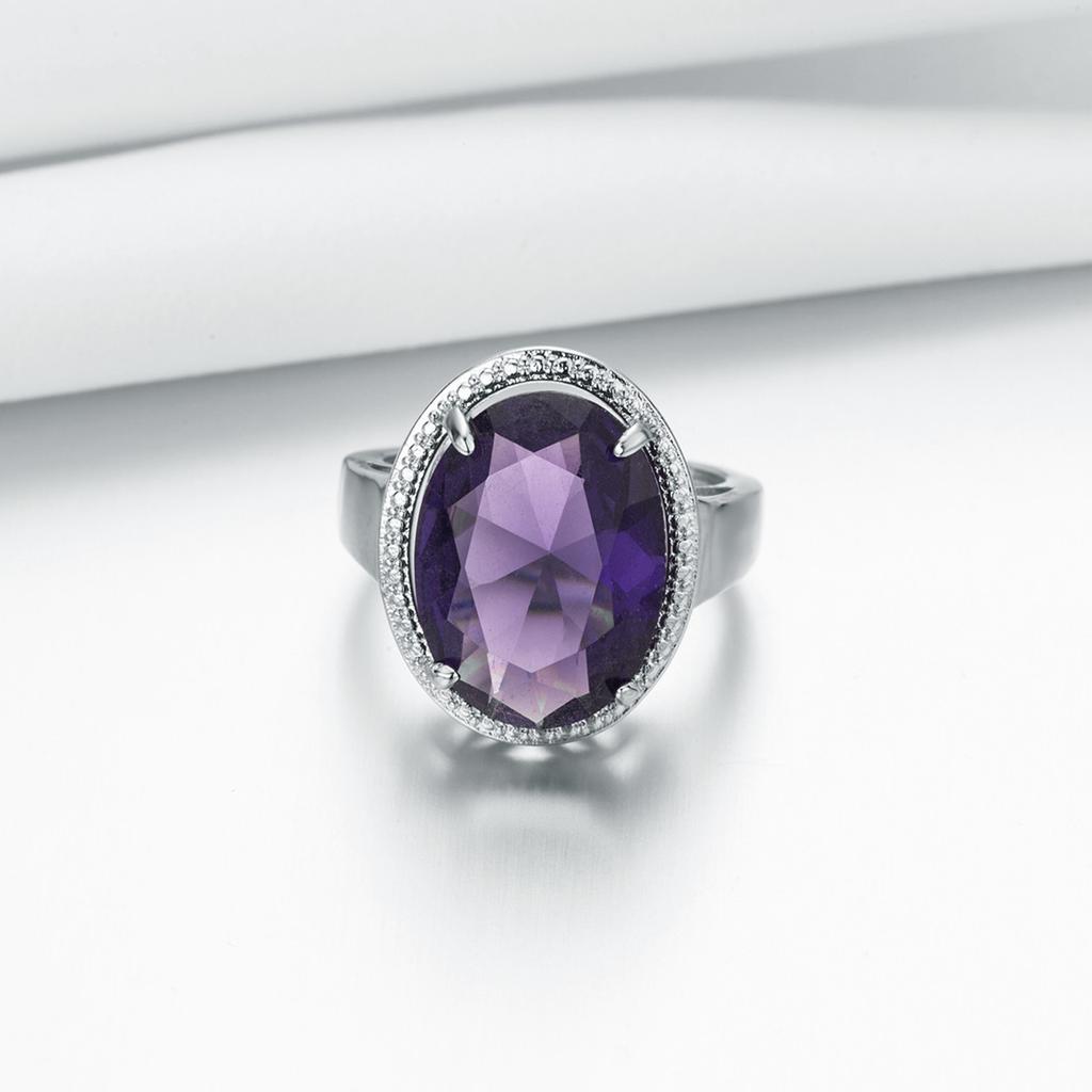 2025 Fashion Versatile Jewelry Ring Exaggerated Oval Women's Ring Jewelry