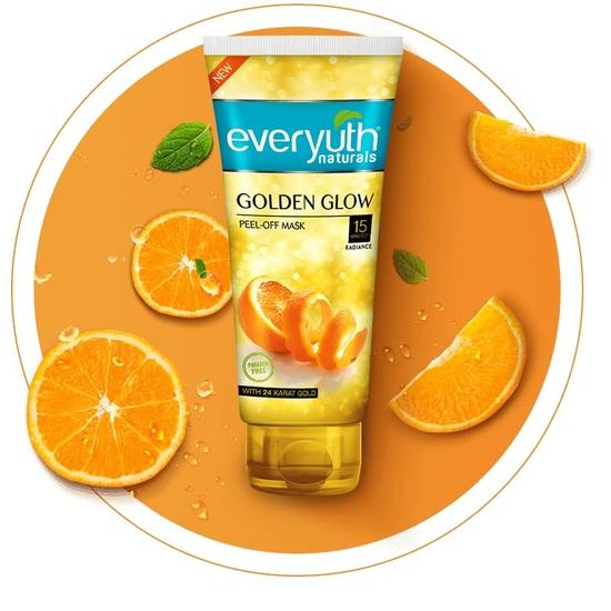 Everyuth Golden Glow Peel-Off Mask, 25 G