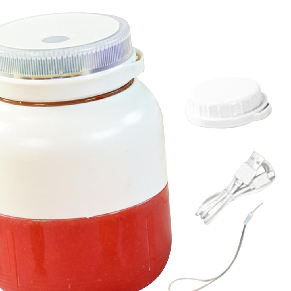 Presse-agrumes électrique 800 ml, mixeur orange et citron, pour cuisine, camping, pique-nique