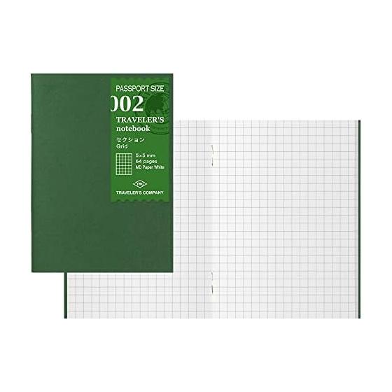 Traveler s Note Refill Section MD Paper 2 Pack Passport Size 14369006