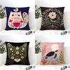 2 Natural Animal Prints For Home Decor Pillow Case Home Living Room Decoration Linen Pillowcover Pillow Cases Cushion Cover