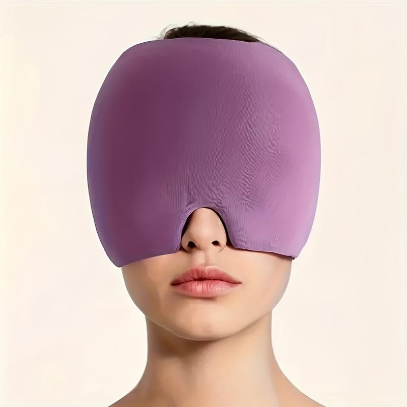 

1PC Migraine Cap: Cooling gel eye mask, reusable for tension relief, relaxation and fever reduction 1PC