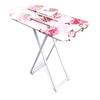 Tabletop Ironing Board Foldable Lengthen 36inch Stable Floral Pattern with Sleeve Iron Board for Sewing Craft Room