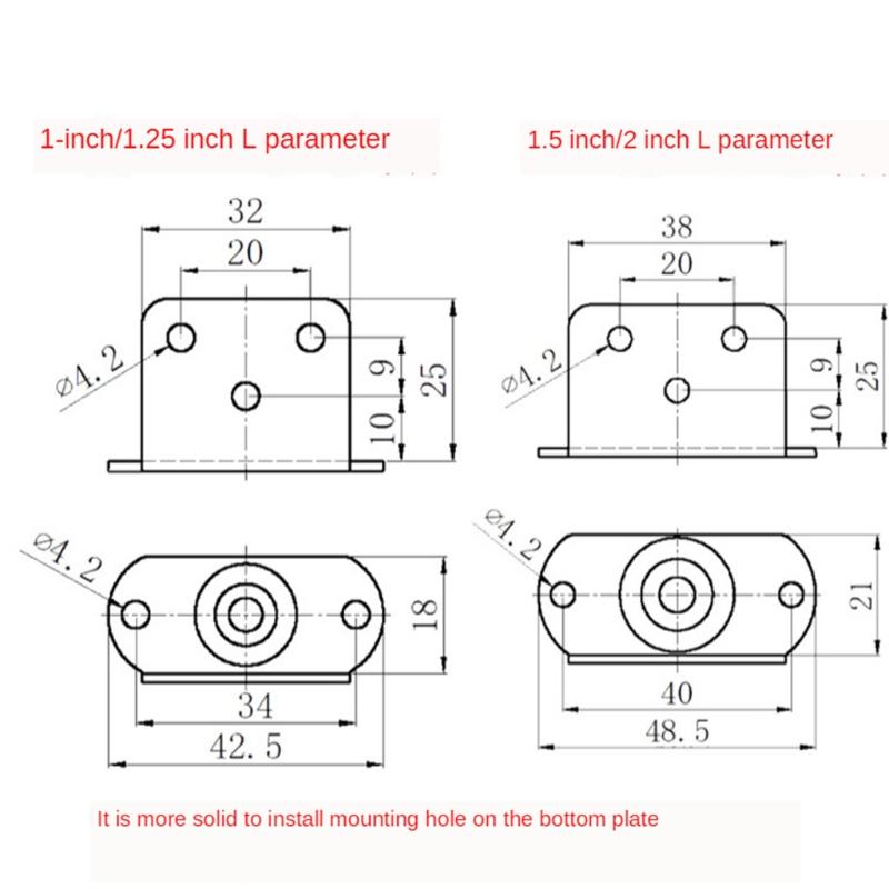 4 Peças Rodízios para Móveis Rodinhas de Borracha Macia Rodízio Giratório Rodas de Rolamento Silenciosas para Carrinho Berço de Bebê Rodas de Cama Doméstico