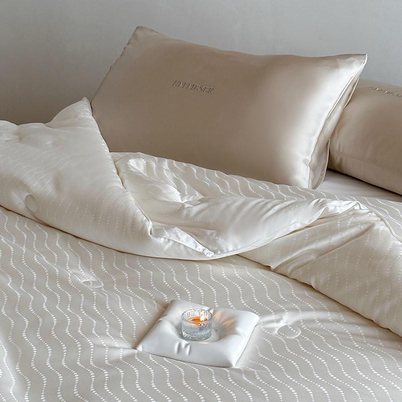 Class A High-Quality Bio-based Soybean Fiber Spring & Autumn Quilt: 4-Season Warm Winter Two-in-One Mother & Child Quilt