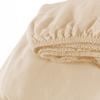 Fitted Sheet 140 x 200 Jersey Elastic BREATHABLE Polish Beige