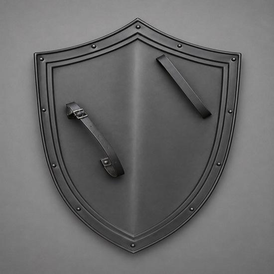 Personalized Knight Lion Shield  Handcrafted Steel Medieval Armor Display