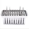 20Pcs Ice Lolly Popsicles Mould Stick Holder Home Kitchen Shop Ice Cream Maker Large Stainless Steel Ice Pop Molds Machine