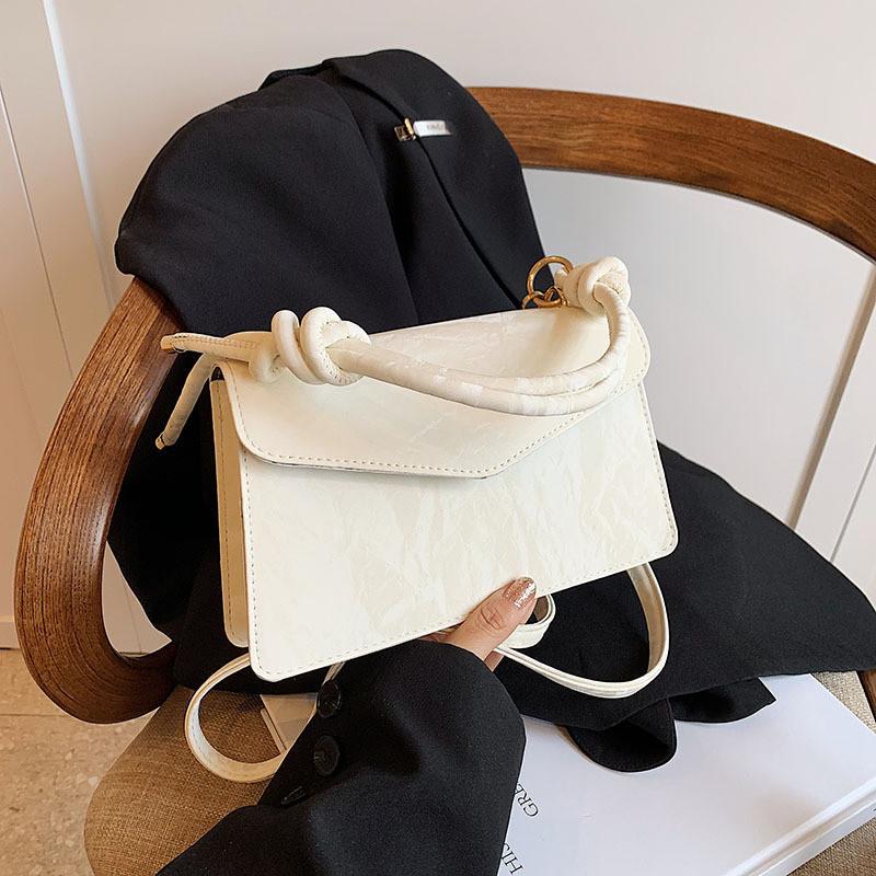 Chic And Trendy Women's Handbag 2024 Pu Leather Shoulder Bag With Phone Pocket