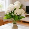10-Head Chrysanthemum Bouquet: Qingming Festival Memorial, Wedding & Home Decoration, Artificial Flowers