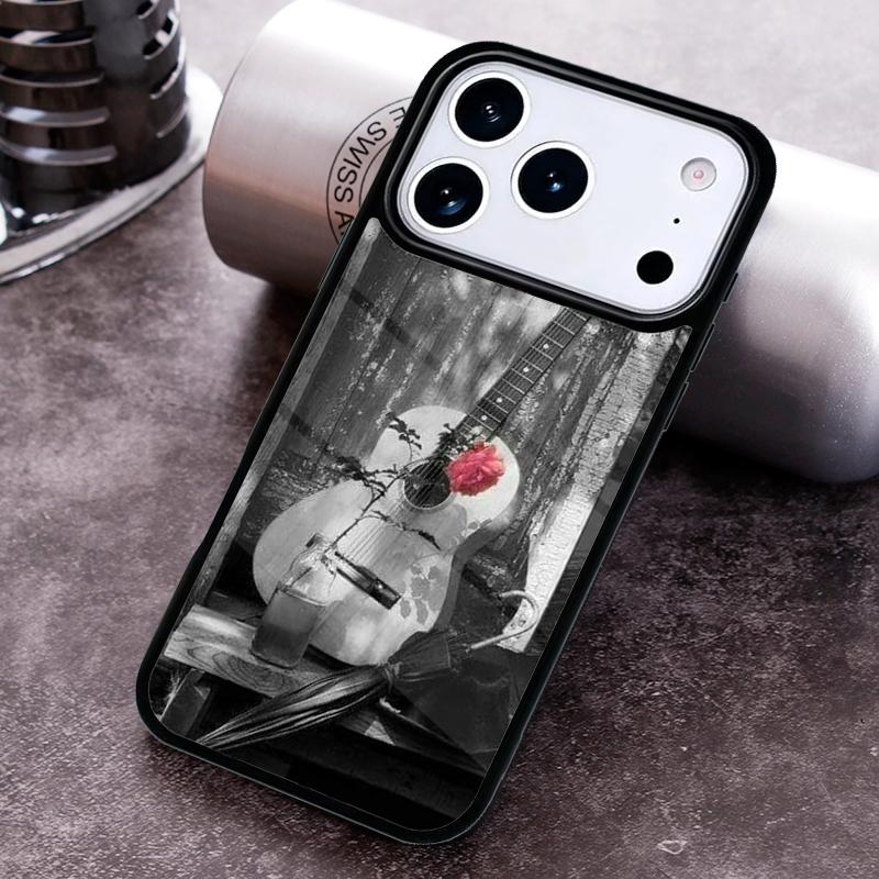 Musical Cello Violin Phone Case for iPhone 17 16 15 Pro Max Air 14 13 12 11 Plus Shockproof Capa Cover
