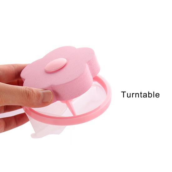Flower Washing Bag Laundry Machine Float Filter Ball Fur Catcher Hair Remover