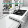 Oil-Proof Marble Kitchen Countertop Self-Adhesive Film with Aluminum Foil Backing and High-Temperature Resistance