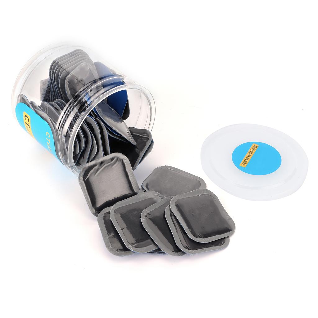 60pcs Box 55mm 2.2in Car Tire Repair Patch Rubber Tool Universal for Automobile Motorcycle