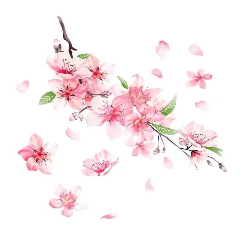 Romantic Cherry Blossom Waterproof Car Body & Bumper Decal