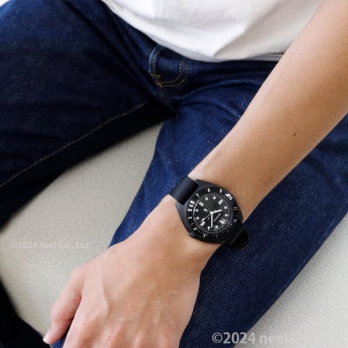 Benrus Military Watch TYPE-1-BLACK Men's Black