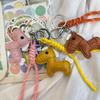 Creative Leather Pony Keychain: Versatile Horse Bag Decoration & Phone Accessory