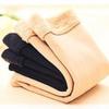 5 Pairs Winter Warm Solid Women Socks Thicken Thermal Socks Wool Cashmere Black Skin Seamless Snow Sock Velvet Unisex Socks
