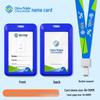 Stainless Steel Custom Mobile Telecom Employee ID Pin Badge