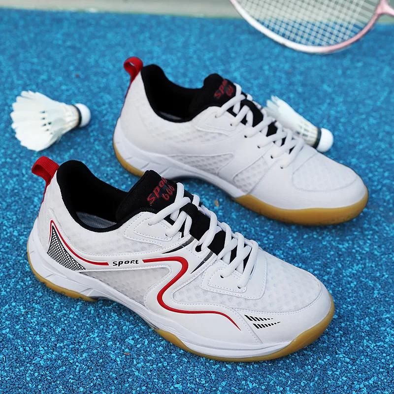 Men Badminton Shoes Handball Training Male Sneakers Breathable Non-slip Table Tennis Shoes Outdoor Boys Couple Volleyball Shoes