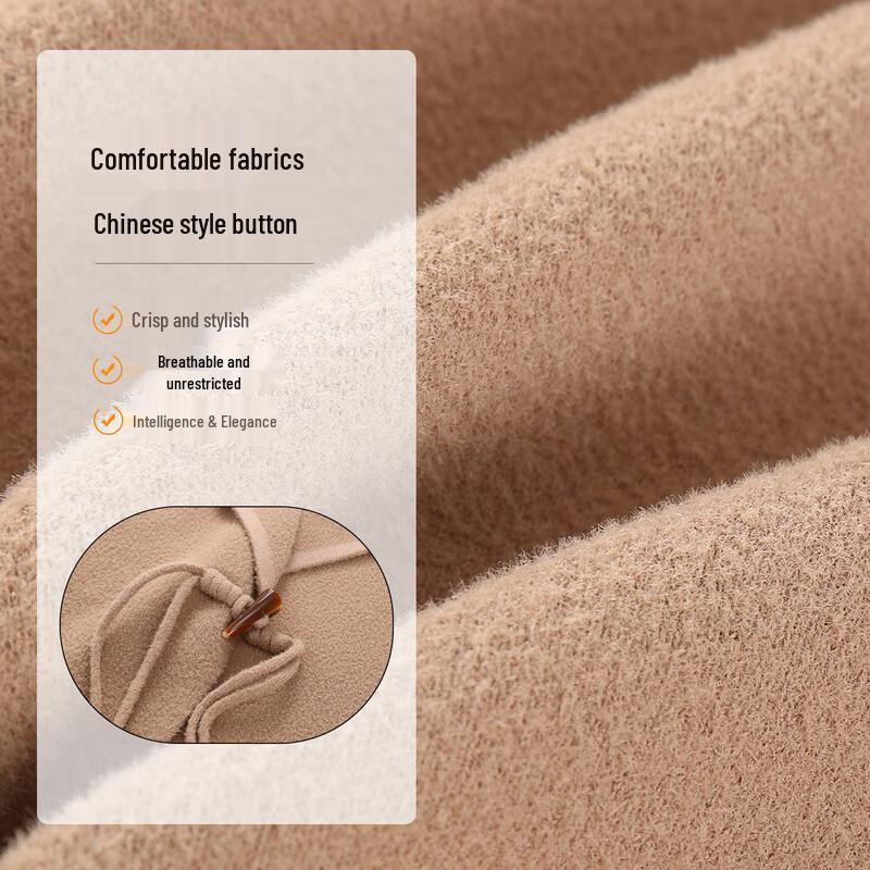 Women's Mid-Length Wool Blend Coat