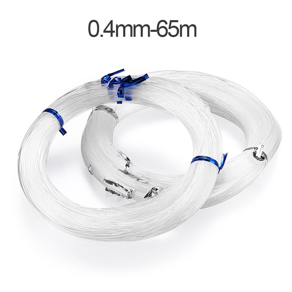 1PC 0.2-1mm Fishing Line for Beads Wire Clear Non-Stretch Nylon String Beading Cord Thread For Jewelry Making Supplies Wholesale