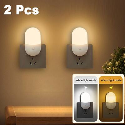 Nachttisch LED Nachtlampe Mini Tischleuchte EU US Stecker Augenschutz Kindergebrauch für Schlafzimmer Wohnzimmer Babynahrung Nachtlicht