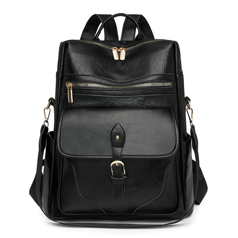 IELGY Retro Ladies Backpack Large Capacity Commuter Travel Backpack